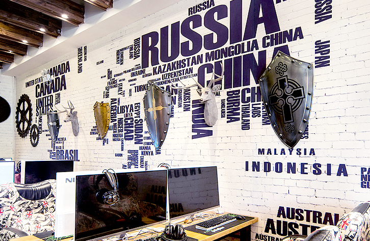 案例賞析|網咖——休閑娛樂空間的全新演繹(圖6) 案例賞析|網咖——休閑娛樂空間的全新演繹(圖6)