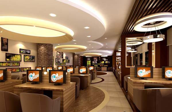 網吧裝修小技巧，教你三招花最少的錢達到最好(圖1)