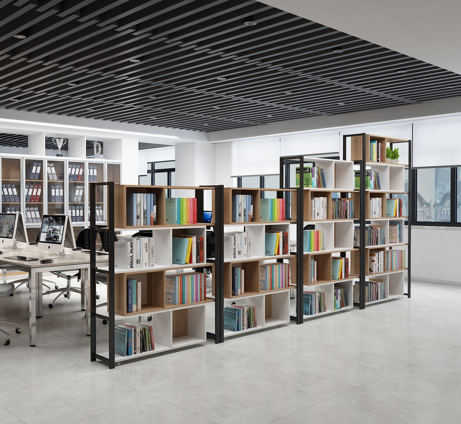 做好隔斷，讓你的辦公室瞬間提升一個檔次！(圖2)