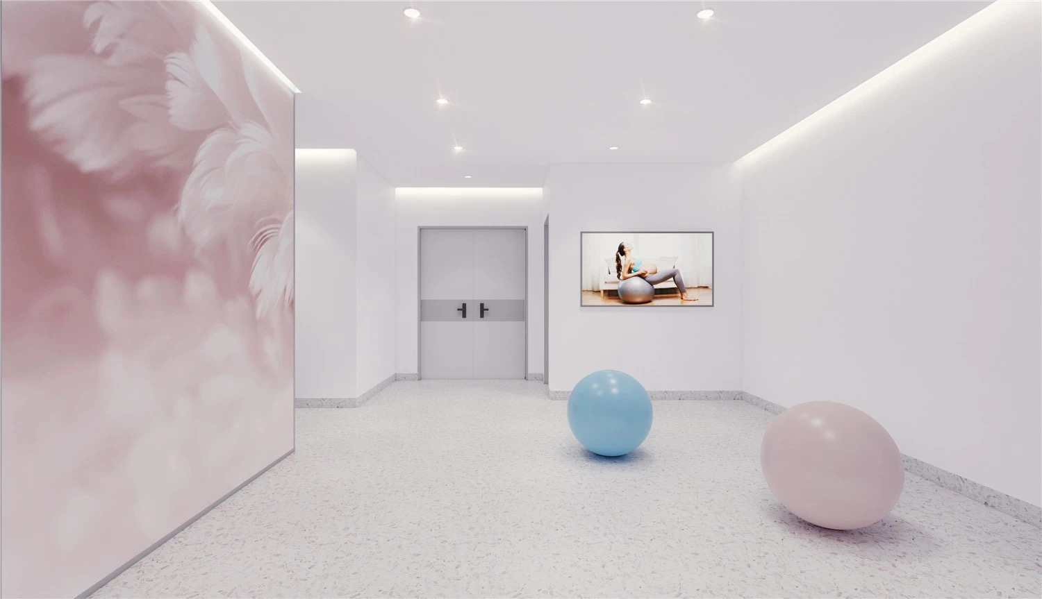 【醫(yī)院案例】婦產(chǎn)醫(yī)院這樣設(shè)計，簡而不失其華！(圖1)