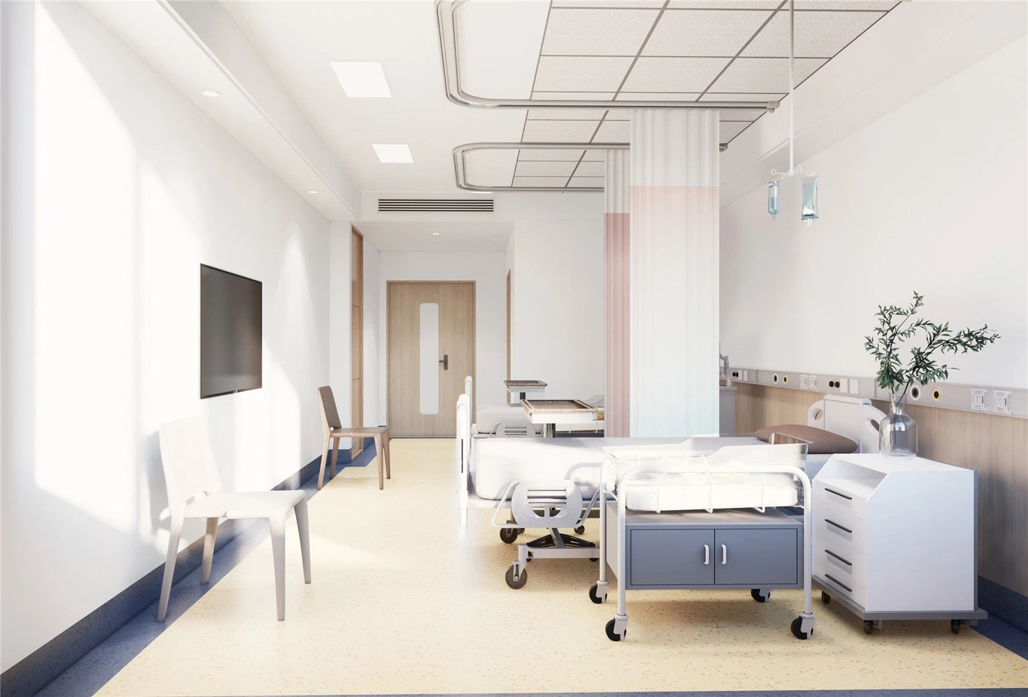 【醫(yī)院案例】婦產(chǎn)醫(yī)院這樣設(shè)計，簡而不失其華！(圖5)