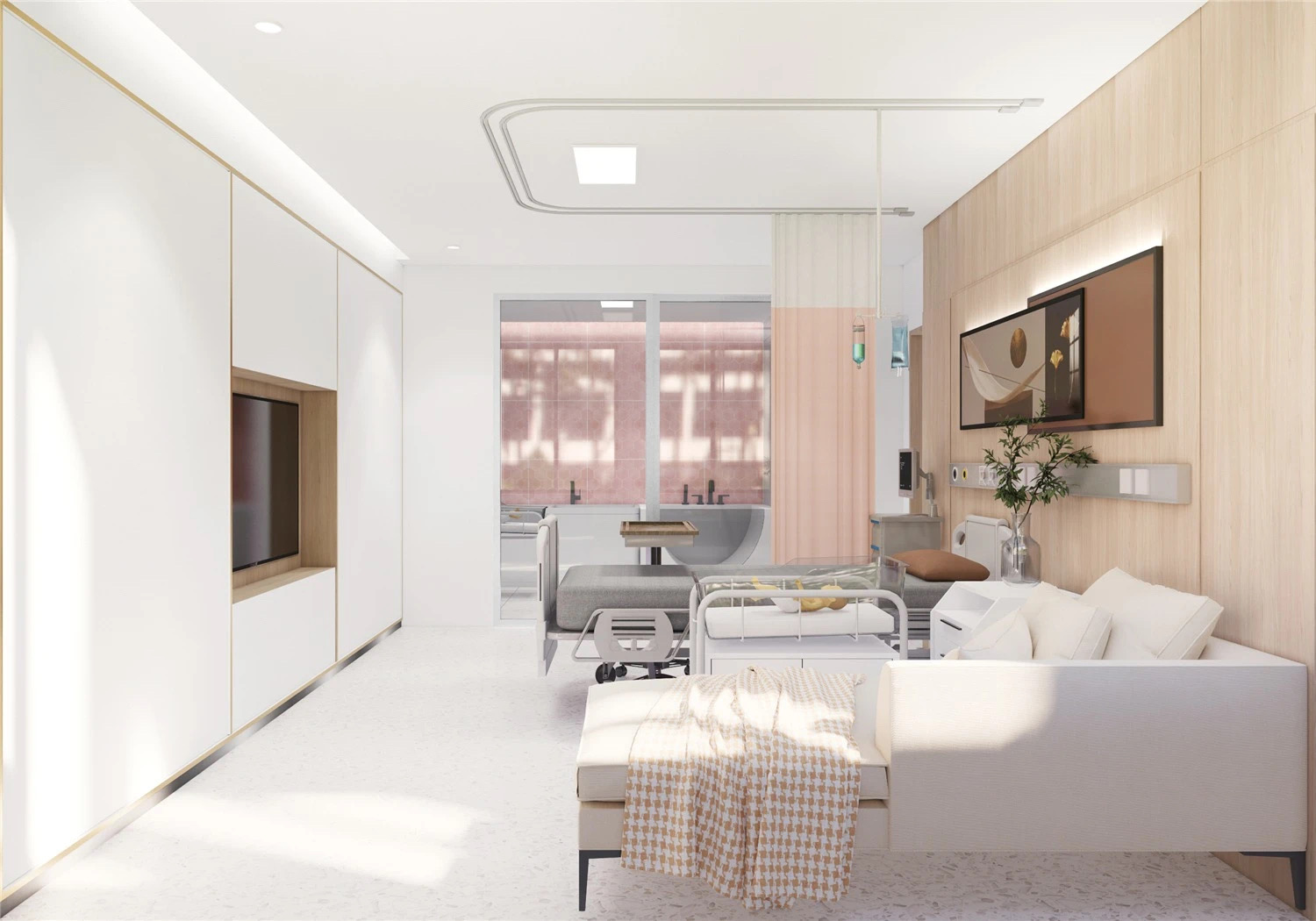 【醫(yī)院案例】婦產(chǎn)醫(yī)院這樣設(shè)計，簡而不失其華！(圖6)