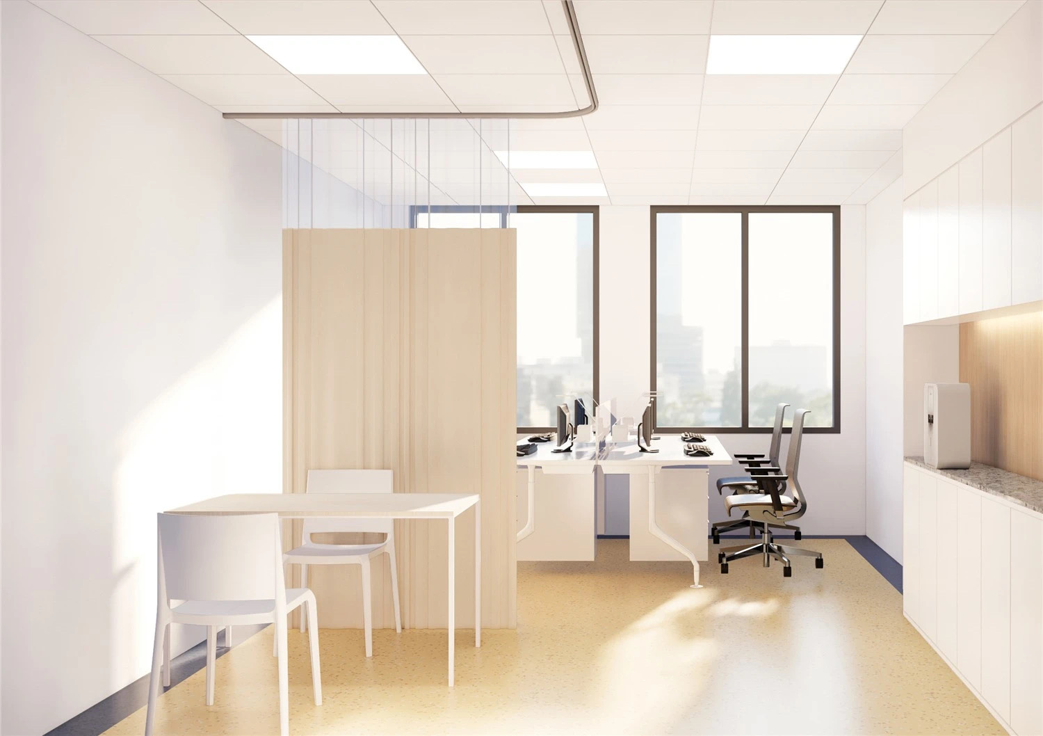 【醫(yī)院案例】婦產(chǎn)醫(yī)院這樣設(shè)計，簡而不失其華！(圖18)