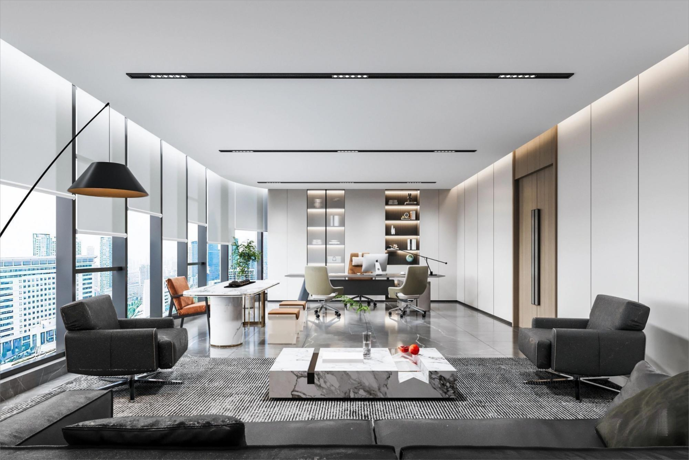 【設(shè)計案例】普照國康醫(yī)藥辦公室項目概念設(shè)計——以空間敘事，筑品牌基因(圖18)