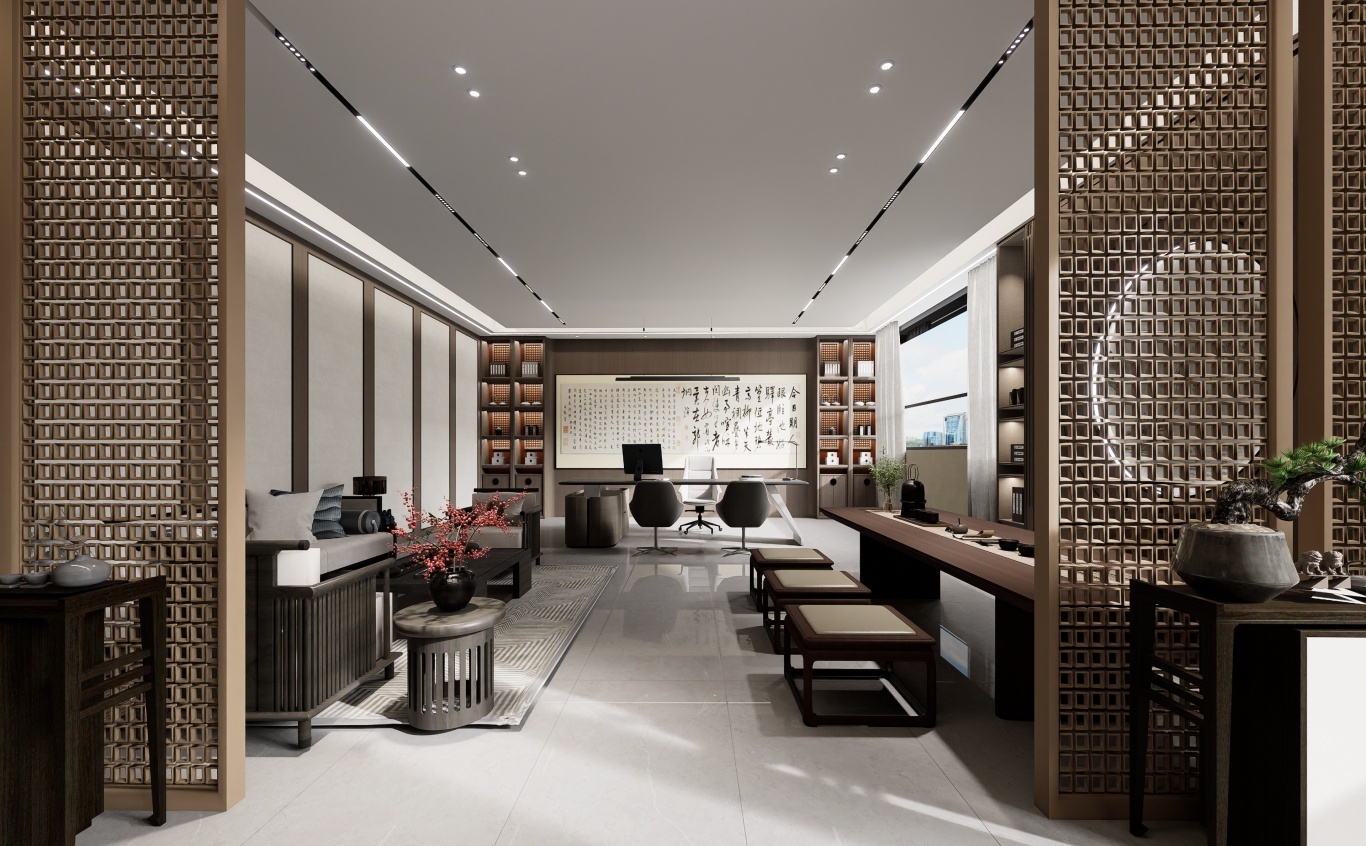 【設(shè)計案例】普照國康醫(yī)藥辦公室項目概念設(shè)計——以空間敘事，筑品牌基因(圖38)
